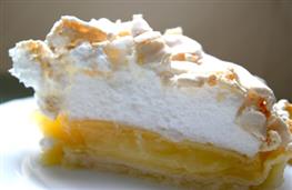 Lemon meringue pie - retail nutritional information