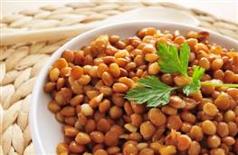 1 x 400g can green lentils, drained nutritional information
