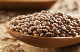 100g green lentils nutritional information