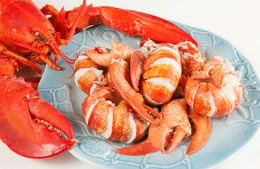 Lobster meat cooked nutritional information