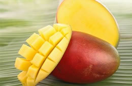 200g peeled and chopped mango  nutritional information