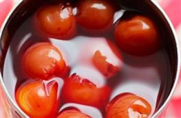 Maraschino cherries - tinned nutritional information