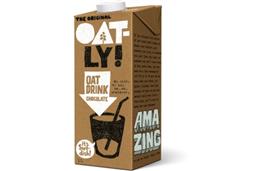 OATLY vegan chocolate oat drink - FORTIFIED nutritional information
