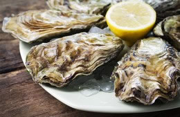 Oysters - including shell nutritional information
