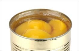 Peaches - tinned in juice nutritional information