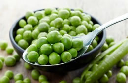 140g petits pois (defrosted if frozen) nutritional information