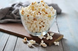 Popcorn (air popped) nutritional information