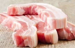 1kg belly of pork nutritional information