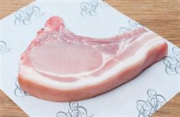 1 medium free range pork chop nutritional information