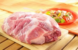 460g pork shoulder nutritional information