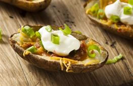 Potato skins nutritional information