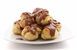 Profiteroles frozen - retail nutritional information