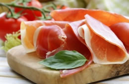 80g prosciutto or parma ham, sliced into ribbons nutritional information