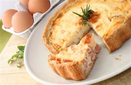 Quiche Lorraine - retail nutritional information