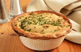 Quorn and vegetable pie nutritional information