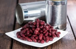 400g tin red kidney beans, drained nutritional information