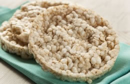 2 sesame seeded rice cakes nutritional information