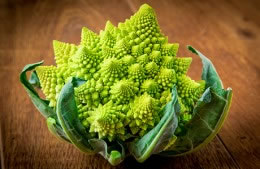 Romanesco (green) cauliflower nutritional information
