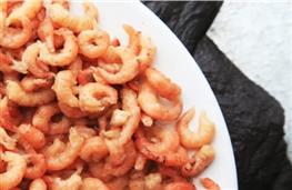 112g/4 oz. raw shrimp, finely chopped nutritional information