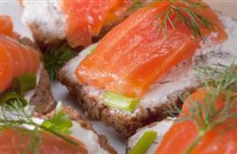 2 sheets of smoked salmon nutritional information