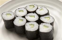 Sushi - vegetable - takeaway nutritional information