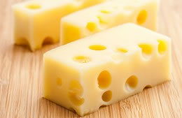 60g Emmental cheese grated nutritional information