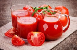 Tomato juice nutritional information