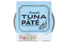 Tuna pate - retail nutritional information