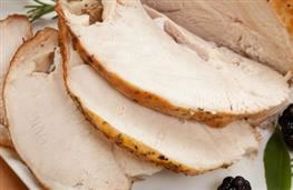 Turkey slices - retail nutritional information