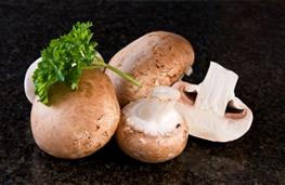 UV chestnut mushrooms nutritional information