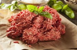 Veal mince - ground nutritional information