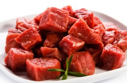 Veal stewing steak nutritional information