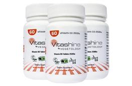 Vitashine natural vitamin D3 tablets nutritional information