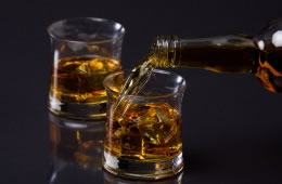56g/2 oz. bourbon or whisky nutritional information
