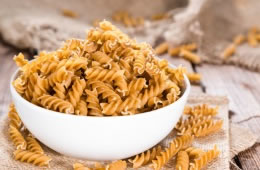 300g/10½oz wholewheat fusilli or penne pasta nutritional information