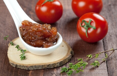 Tomato chutney - retail nutritional information