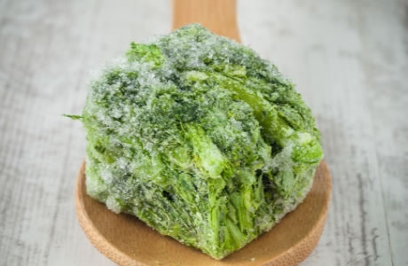 Turnip greens - frozen nutritional information