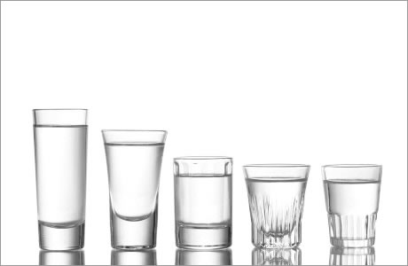 Vodka nutritional information