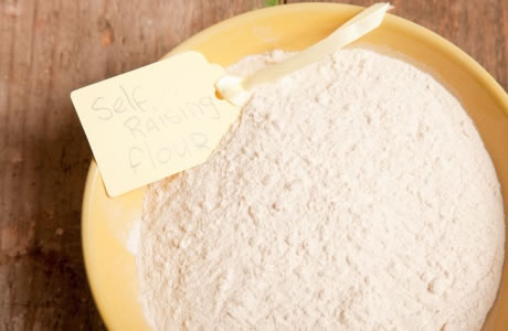 White flour self raising nutritional information