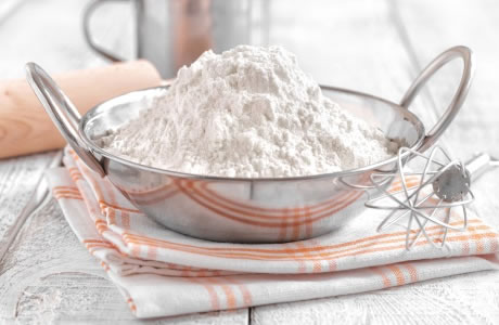 White bread flour - strong nutritional information