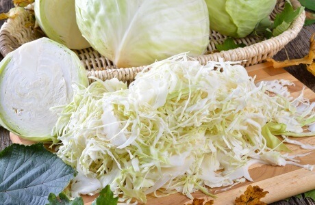 White cabbage nutritional information