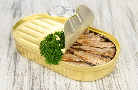 Sardines - tinned in brine nutritional information