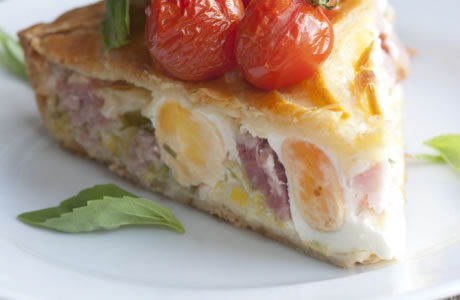 Bacon and egg pie recipe