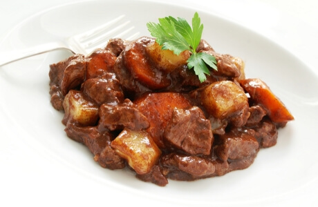 Beef and Guinness stew  nutritional information