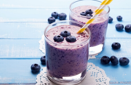 Blueberry smoothie recipe