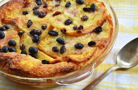 Bread and butter pudding recipe