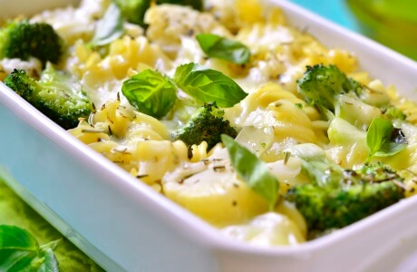 Broccoli spinach cheese and leek bake nutritional information