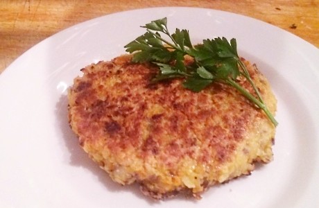 Carrot and swede rosti recipe
