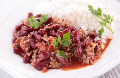 Chilli con carne nutritional information