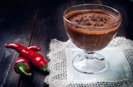Chocolate and chilli mousse nutritional information